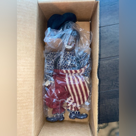 Vintage Daddy's Long Legs Doll PEANUT Clown by Designer Karen Germany COA - Picture 2 of 14